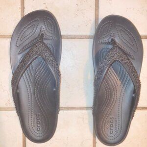 CROCS Flip Flop/Thong Sandal Size 8